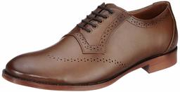 Amazon Brand - Symbol Men's tan Synthetic Formal Shoes