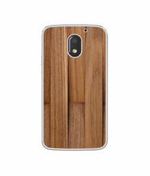 Amazon Brand - Solimo Designer Wooden Art UV Printed Soft Back Case Mobile Cover for Motorola Moto E3 Power