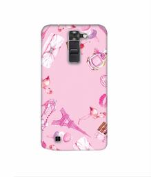 Amazon Brand - Solimo Designer Ladies Accessories 3D Printed Hard Back Case Mobile Cover for LG K10