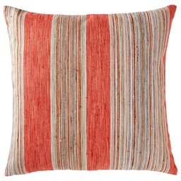 Amazon Brand – Rivet Bohemian Stripe Decorative Pillow, 17