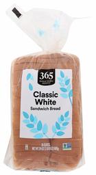 365 Everyday Value, Classic Sandwich Bread, 16 slices