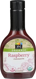 365 Everyday Value, Dressing Vinaigrette Raspberry Organic, 16 Fl Oz