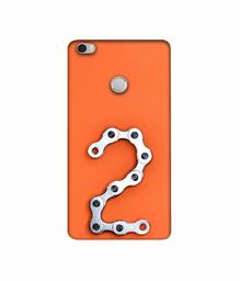 Amazon Brand - Solimo Designer Two Number 3D Printed Hard Back Case Mobile Cover for Xiaomi Mi Max