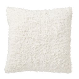 Amazon Brand – Rivet Modern Faux Fur Decorative Throw Pillow, Soft and Luxurious, 20