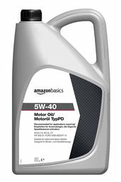 AmazonBasics - Aceite de motor 5W-40 TypPD, 5 l