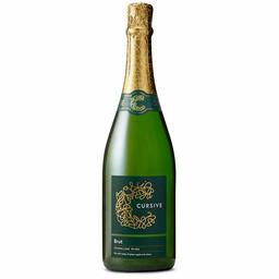 Cursive Brut, Sparkling Wine, 750 ml