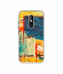 Amazon Brand - Solimo Designer Multicolor Box UV Printed Soft Back Case Mobile Cover for Micromax Canvas Selfie 3 Q460