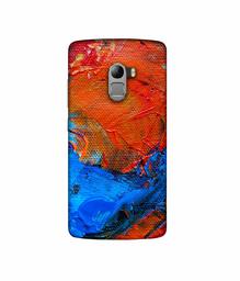 Amazon Brand - Solimo Designer Wax Color On Canvas 3D Printed Hard Back Case Mobile Cover for Lenovo K4 Note