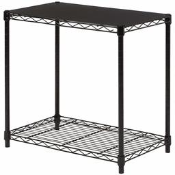 AmazonBasics 2-Tier Stackable Storage Shelf