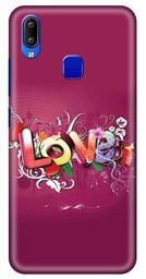 Amazon Brand - Solimo Designer Love Pattern Design 3D Printed Hard Back Case Mobile Cover for Vivo Y93