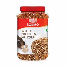 Amazon brand - Solimo Whey Protein Muesli, 1kg