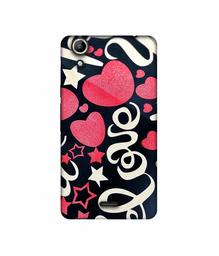 Amazon Brand - Solimo Designer Love You 3D Printed Hard Back Case Mobile Cover for Micromax Canvas Selfie 2 Q340