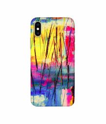 Amazon Brand - Solimo Designer Color Texture 3D Printed Hard Back Case Mobile Cover for Apple iPhone Xs Max