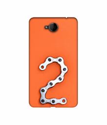 Amazon Brand - Solimo Designer Two Number 3D Printed Hard Back Case Mobile Cover for Microsoft Lumia 650