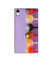 Amazon Brand - Solimo Designer Gilliter Lollipops 3D Printed Hard Back Case Mobile Cover for Sony Xperia Z2