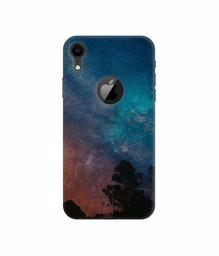 Amazon Brand - Solimo Designer Sky Photography 3D Printed Hard Back Case Mobile Cover for Apple iPhone XR (Logo Cut)