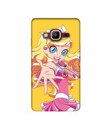 Amazon Brand - Solimo Designer Singing Girl Vector 3D Printed Hard Back Case Mobile Cover for Samsung Z2