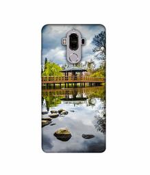 Amazon Brand - Solimo Designer Pebbles 3D Printed Hard Back Case Mobile Cover for Huawei Mate 9