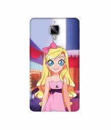 Amazon Brand - Solimo Designer Small Princess Vector 3D Printed Hard Back Case Mobile Cover for OnePlus 3 / OnePlus 3T