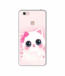 Amazon Brand - Solimo Designer Babby Kitty UV Printed Soft Back Case Mobile Cover for Vivo Z10