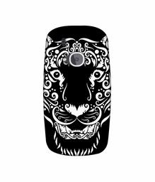 Amazon Brand - Solimo Designer White Tiger 3D Printed Hard Back Case Mobile Cover for Nokia 3310