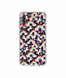 Amazon Brand - Solimo Designer Unicorn Texture UV Printed Soft Back Case Mobile Cover for Samsung Galaxy A70s