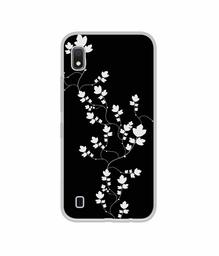 Amazon Brand - Solimo Designer Color Flowers UV Printed Soft Back Case Mobile Cover for Samsung Galaxy A10