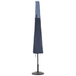 Classic Accessories 55-295-015501-00 Belltown Outdoor Patio Umbrella Cover, Blue