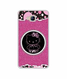 Amazon Brand - Solimo Designer Kitty with Glitter UV Printed Soft Back Case Mobile Cover for Lyf Wind 2