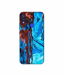 Amazon Brand - Solimo Designer Zik Zak Color Mixing 3D Printed Hard Back Case Mobile Cover for Xiaomi Redmi Note 7 Pro