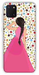 Amazon Brand - Solimo Designer Multicolor Girl Flower Design Printed Soft Back Case Mobile Cover for Samsung Galaxy Note 10 Lite