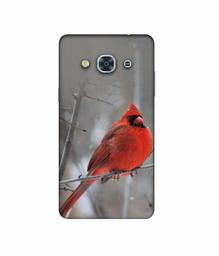 Amazon Brand - Solimo Designer Red Engry Bird 3D Printed Hard Back Case Mobile Cover for Samsung Galaxy J3 Pro