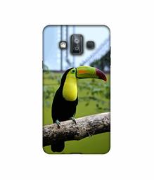 Amazon Brand - Solimo Designer Woodcutter 3D Printed Hard Back Case Mobile Cover for Samsung Galaxy J7 Duo