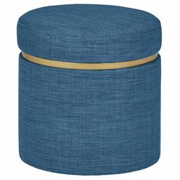 Amazon Brand – Rivet Asher Modern Storage Ottoman, 15.75