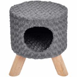 AmazonBasics Niche pour chat, Gris foncé