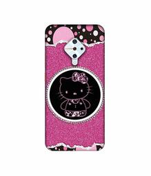 Amazon Brand - Solimo Designer Kitty with Glitter 3D Printed Hard Back Case Mobile Cover for Vivo S1 Pro