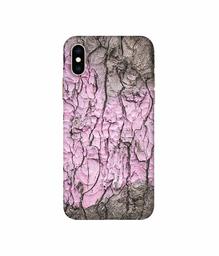 Amazon Brand - Solimo Designer Creaks On Tree Trunk 3D Printed Hard Back Case Mobile Cover for Apple iPhone Xs Max