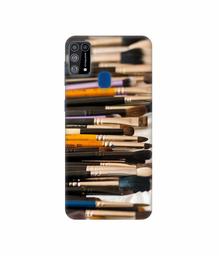 Amazon Brand - Solimo Designer Makeup Set 3D Printed Hard Back Case Mobile Cover for Samsung Galaxy M31