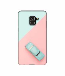 Amazon Brand - Solimo Designer Toy Car 3D Printed Hard Back Case Mobile Cover for Samsung Galaxy A8 Plus