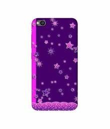 Amazon Brand - Solimo Designer Sparkling Stars 3D Printed Hard Back Case Mobile Cover for Xiaomi Redmi Go