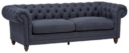 Amazon Brand – Stone & Beam Bradbury Chesterfield Tufted Sofa Couch, 92.9