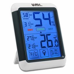 UMI. Essentials Digital Thermo-Hygrometer Indoor Thermometer Hygrometer Temperature and Humidity Meter Climate Monitor