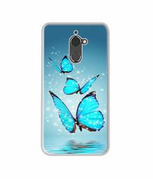 Amazon Brand - Solimo Designer Flying Butterflies UV Printed Soft Back Case Mobile Cover for Coolpad Note 5 Lite