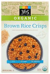 365 Everyday Value, Organic Brown Rice Crisps, 12 oz