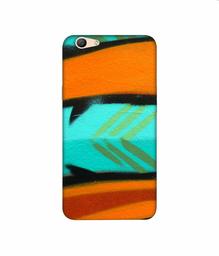 Amazon Brand - Solimo Designer Brush Art 3D Printed Hard Back Case Mobile Cover for Oppo F1s