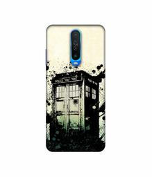 Amazon Brand - Solimo Designer Police Booth 3D Printed Hard Back Case Mobile Cover for Mi Redmi K30