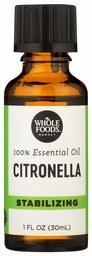 Whole Foods Market, 100% Essential Oil Citronella, 1 Ounce