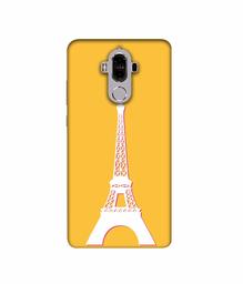 Amazon Brand - Solimo Designer Eiffel Tower 3D Printed Hard Back Case Mobile Cover for Huawei Mate 9