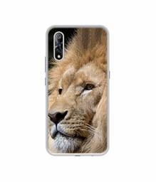 Amazon Brand - Solimo Designer Lion UV Printed Soft Back Case Mobile Cover for Vivo S1 / Vivo Z1x