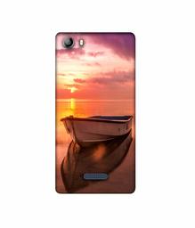 Amazon Brand - Solimo Designer Boat 3D Printed Hard Back Case Mobile Cover for Micromax Canvas 5 E481